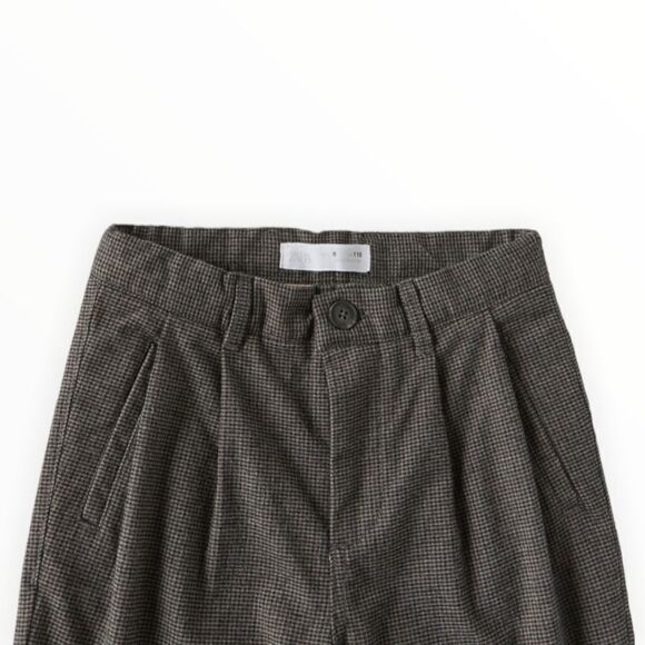 ZARA Kids | Gray | HOUNDSTOOTH PANTS - Picture 4 of 6